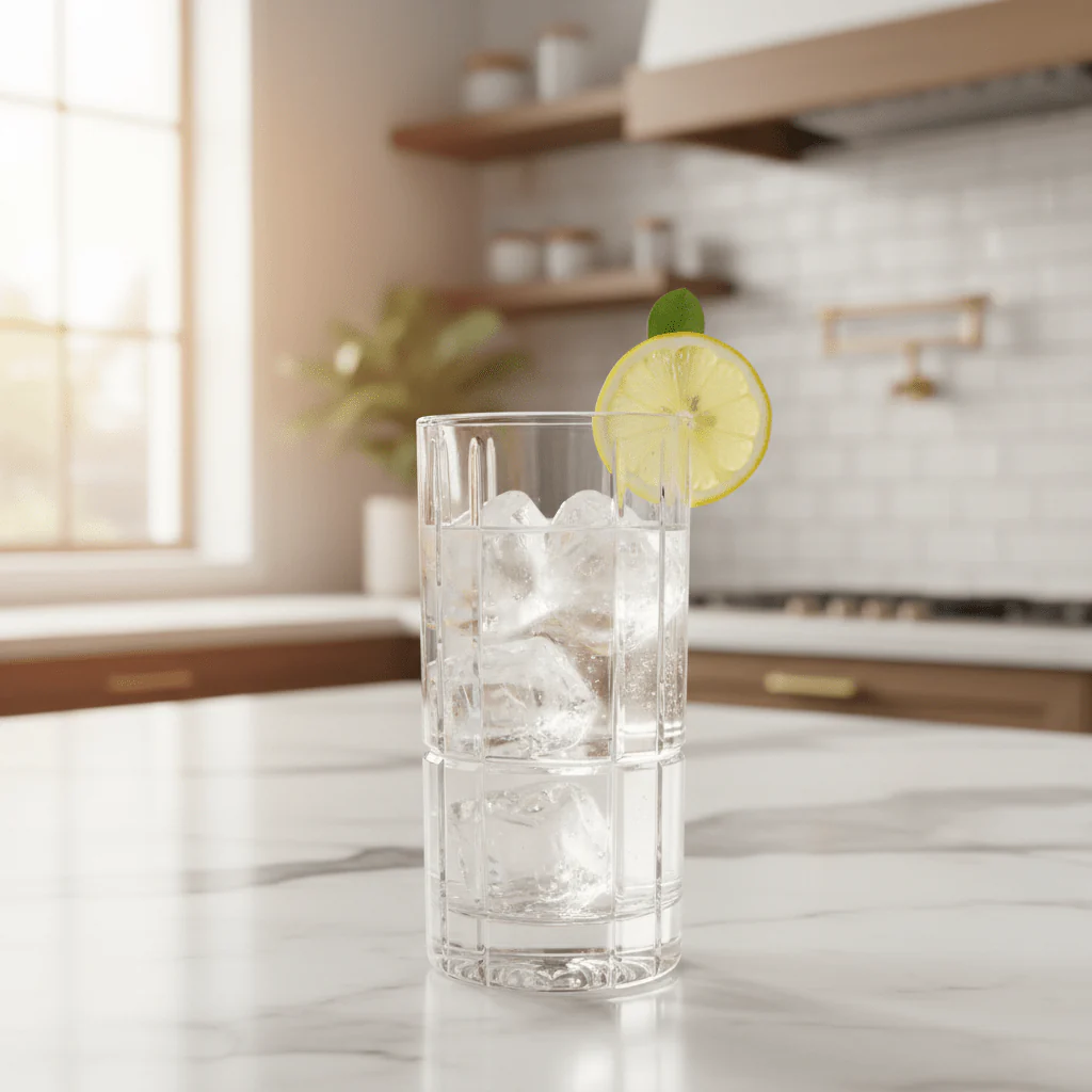 Ocean Traze Highball Glass Tall Clear Drinking Glass Ideal for Cocktails Juice and Water 350ml - Image 2