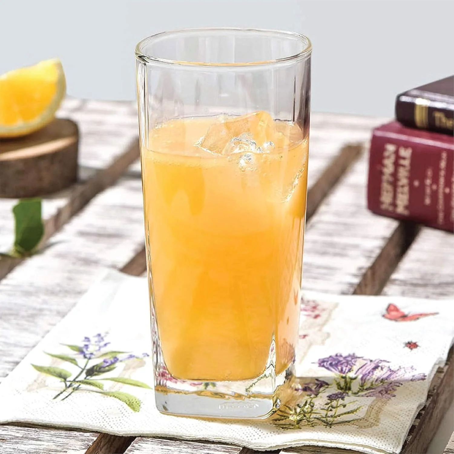 Ocean Water Glasses, Set Of 3, Clear, 320 Ml, B1101103, Mocktail Glass, Highball Glass, Beverage Glass, Water Glass, Juice Glass - Image 3