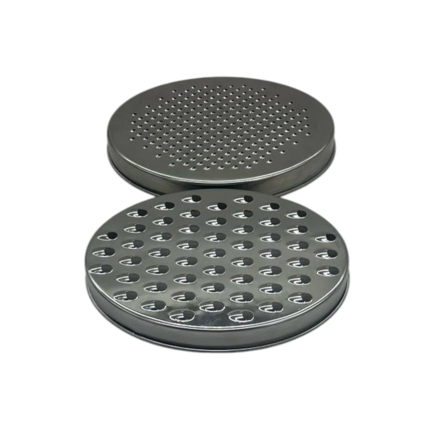 Ococicoki Grater 2 Way Steel Blade Plastic Box Grater Oval Box 17cmX12cmX7cm-Purple&Steel - Image 3