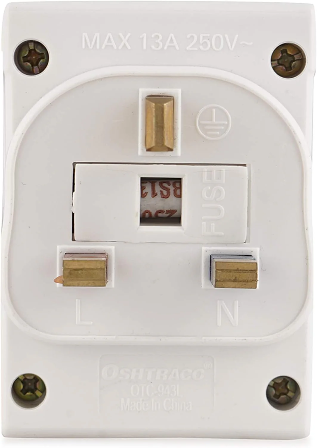 Oshtraco Multi 3 Pin 13A Adapter - Image 3