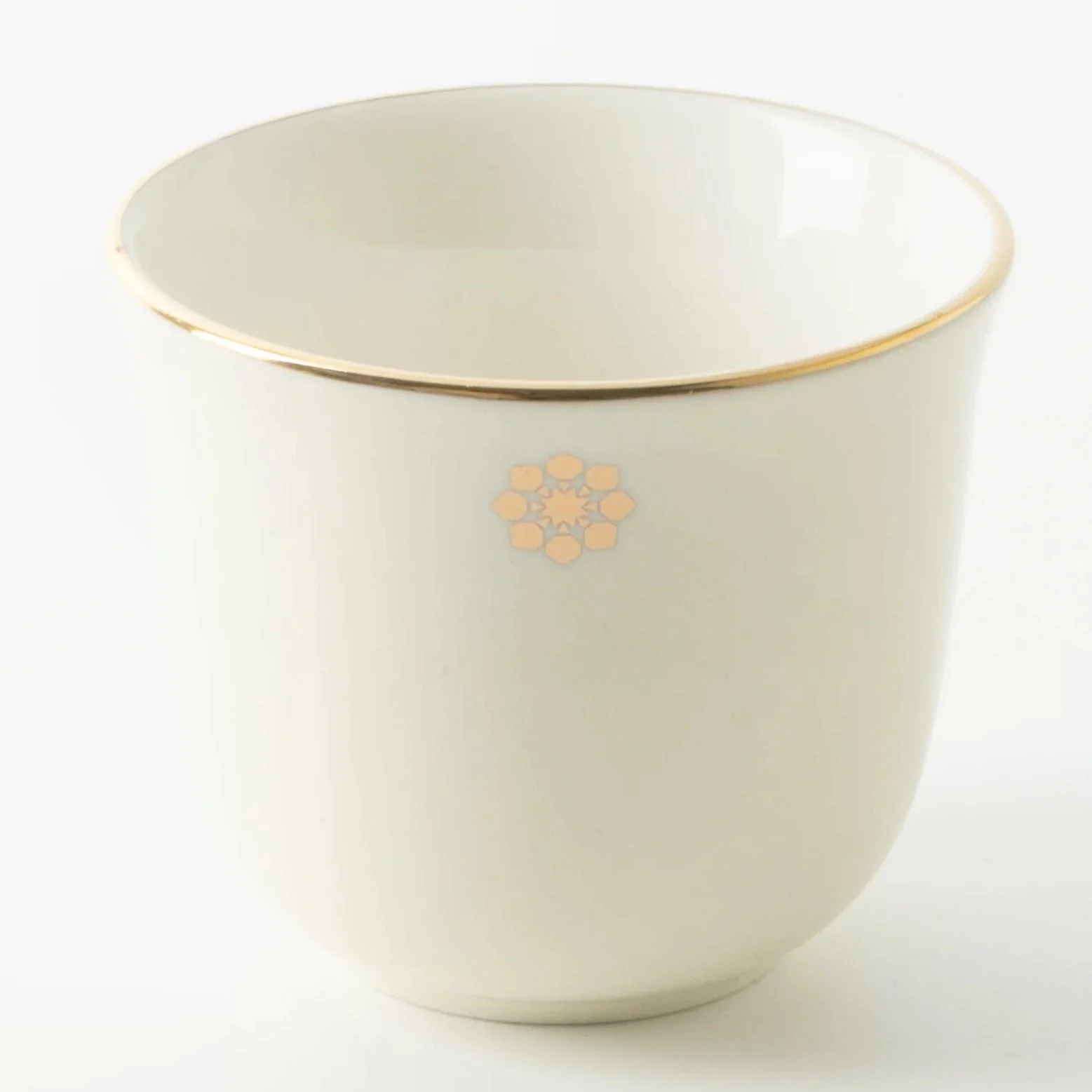 Otantik Mirral Luxury 19-Piece Arabic Tea & Coffee Serving Set – White & Gold Porcelain Collection - Image 4