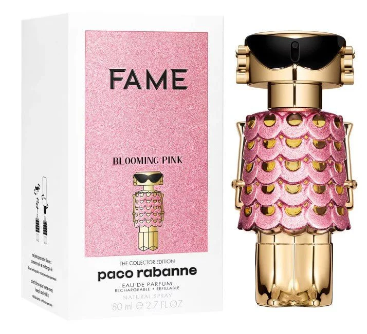 Paco Rabanne Fame Blooming Pink Refillable EDP- 100ml, The Collector Edition