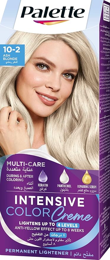 Palette Intensive 10.2 Color Creme Ultra Ash Blonde