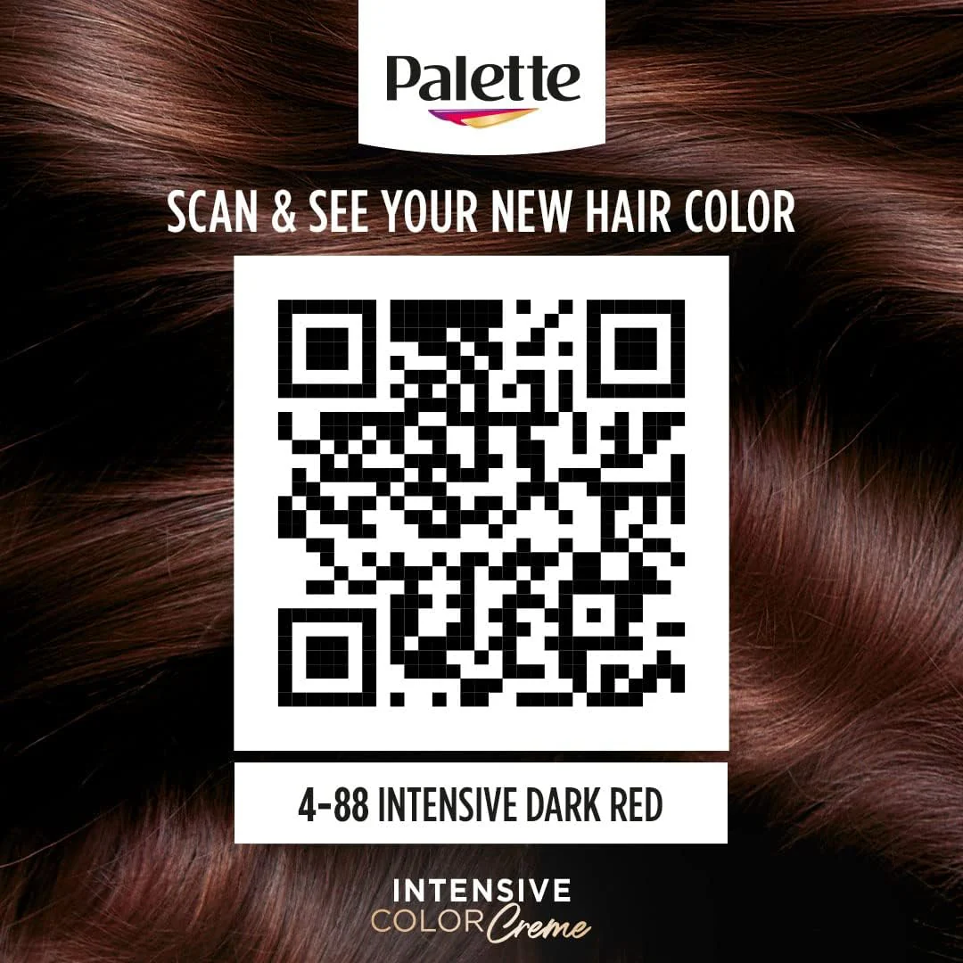 Palette Intensive 4.88 Color Creme Dark Red - Image 5