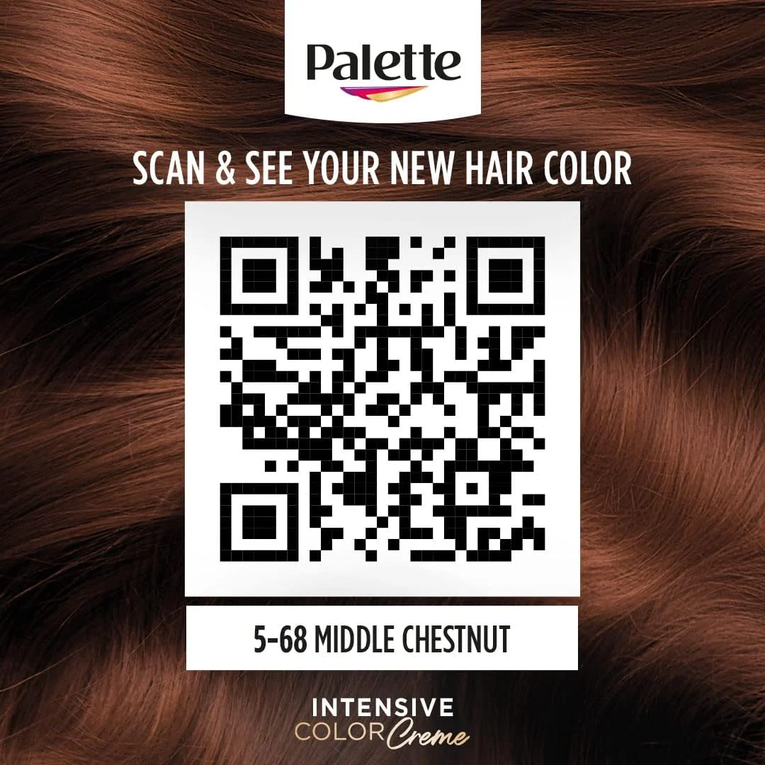 Palette Intensive 5.68 Color Creme Middle Chestnut - Image 4