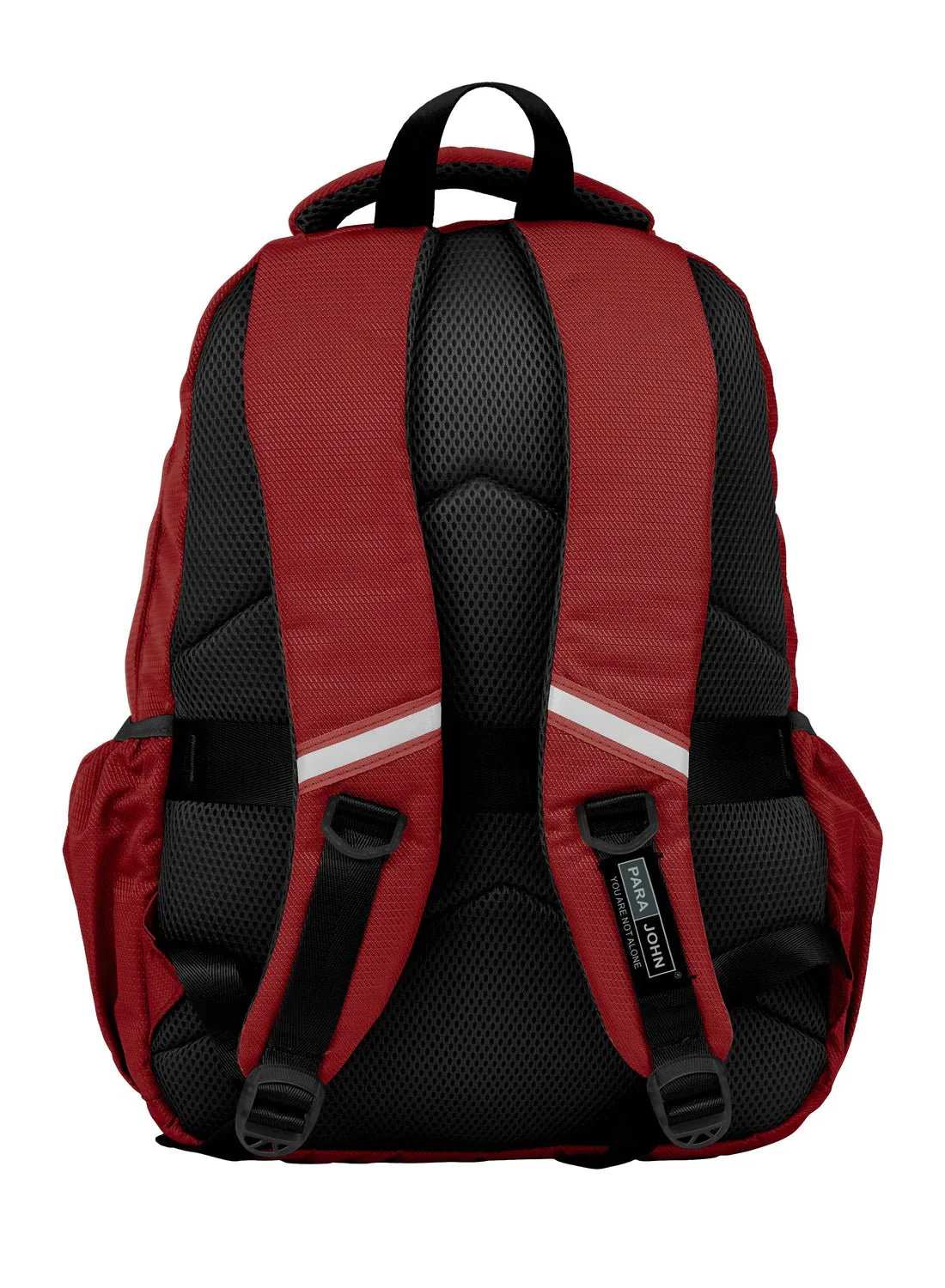 Parajohn Solid Red Polyester School Backpack 18 Inch – Bold Design Durable School Bag for Daily Use - Image 2