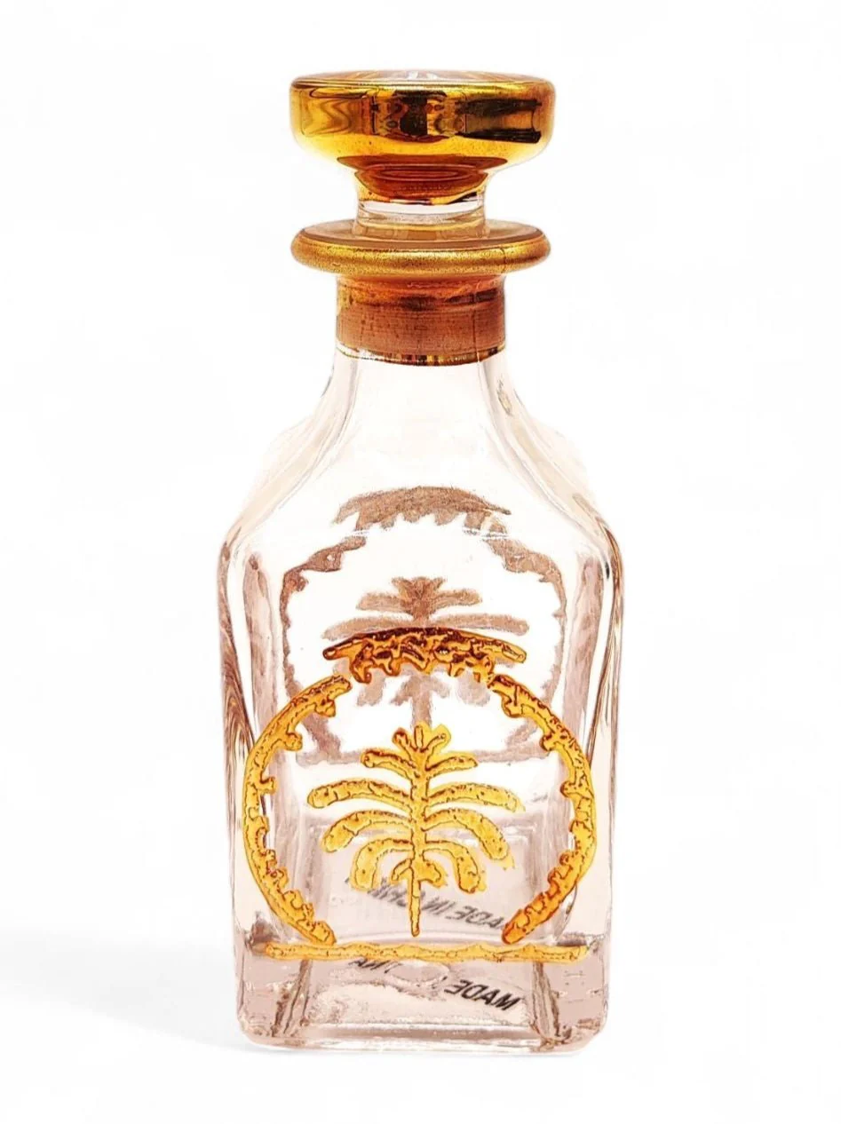 Perfum Bottle 1146 With Gold Design 10.2 Tola