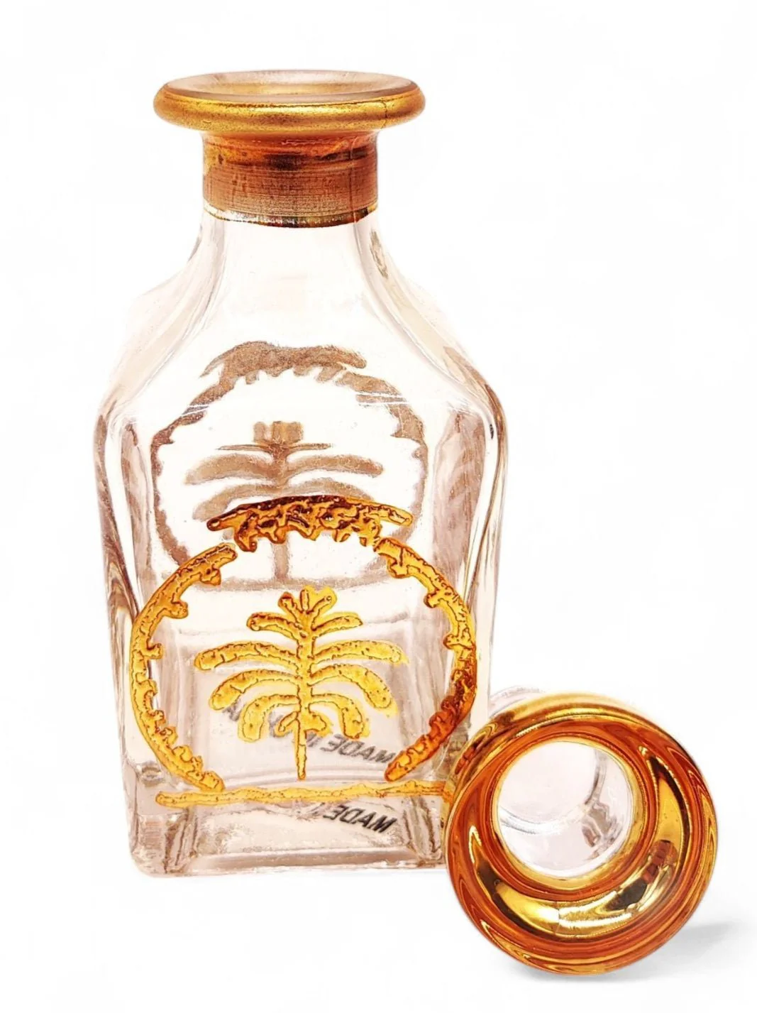 Perfum Bottle 1146 With Gold Design 10.2 Tola - Image 3