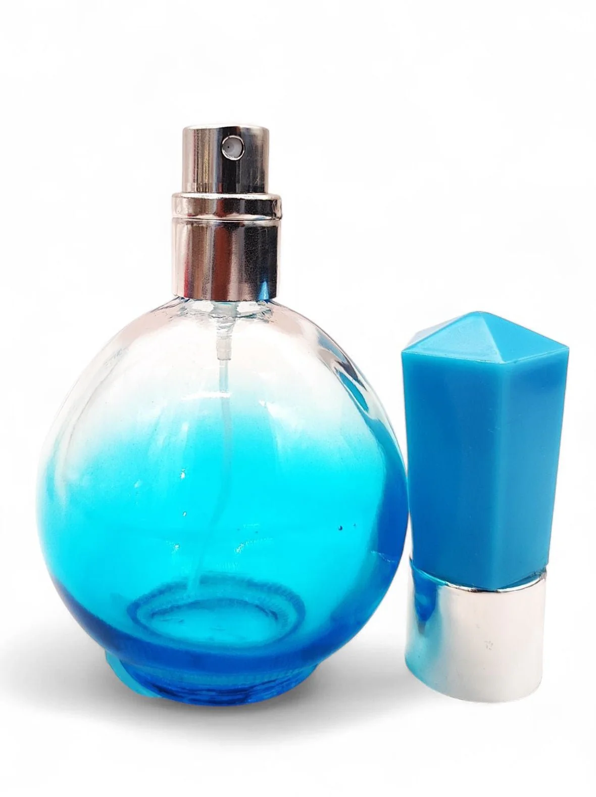 Perfume Bottle 26471-2 Blue Transparent 50ml - Image 2
