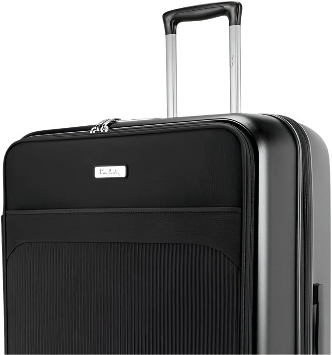 Pierre Cardin 24" Trolley Bag Genoa Black | Stylish & Durable Medium Check-in Luggage - Image 5