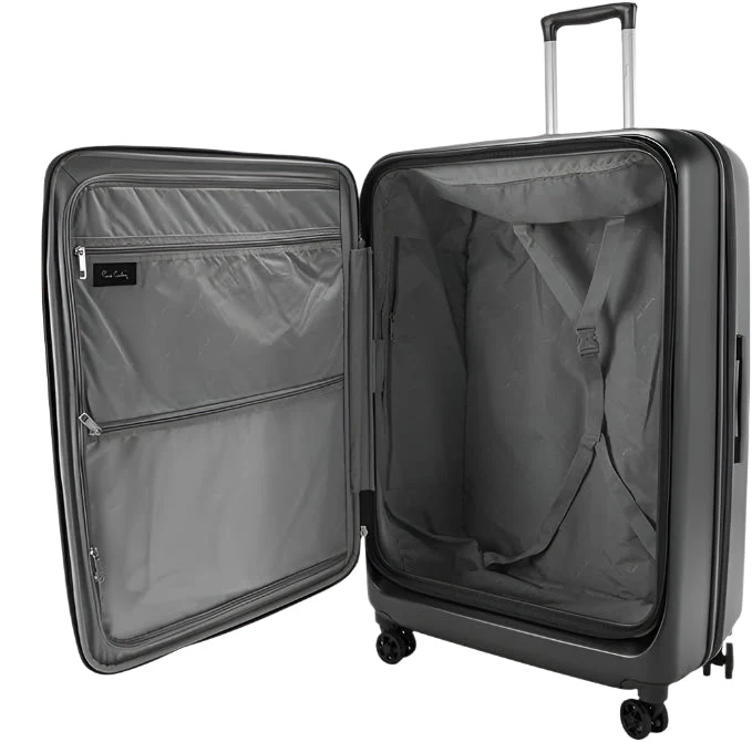 Pierre Cardin 24" Trolley Bag Genoa Grey | Stylish & Durable Medium Check-in Luggage - Image 4