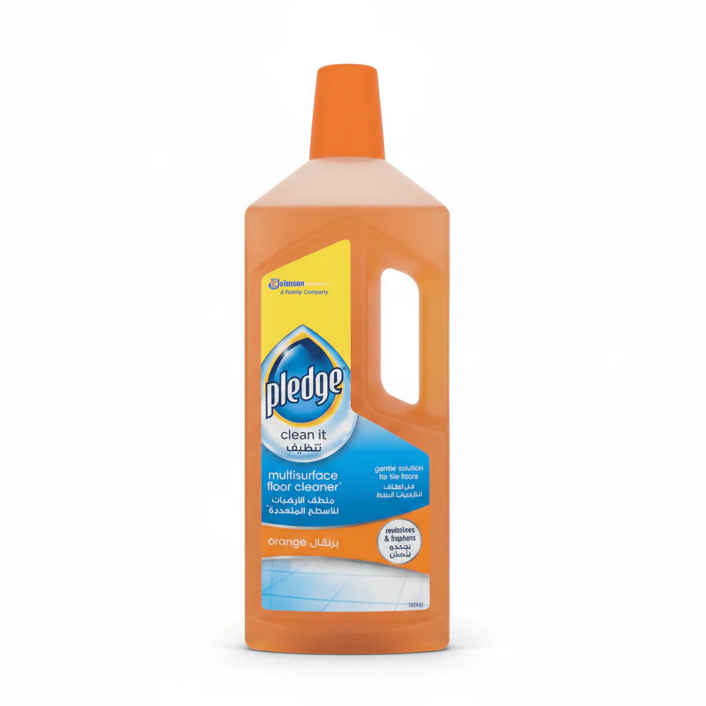 Pledge Clean It Multisurface Floor Cleaner – Orange-750ml
