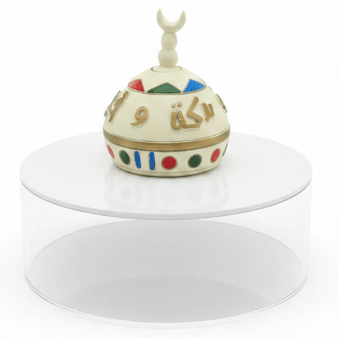 Premium Round Acrylic Candy Serving Tray with Lid and Dome Cover – Stylish Dessert Display Stand for Home, Parties & Gifting – 30 cm