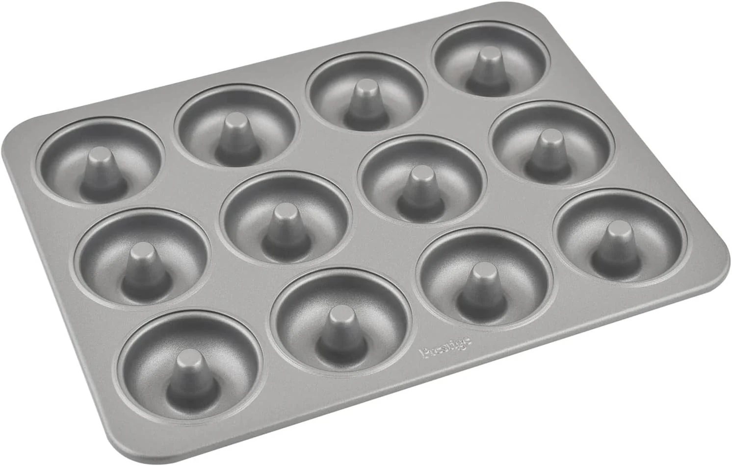Prestige Carbon Steel 12 Cup Donut Pan, Premium Non-Stick Coating, Easy Release Cake and Pastries- 28616 - Image 2