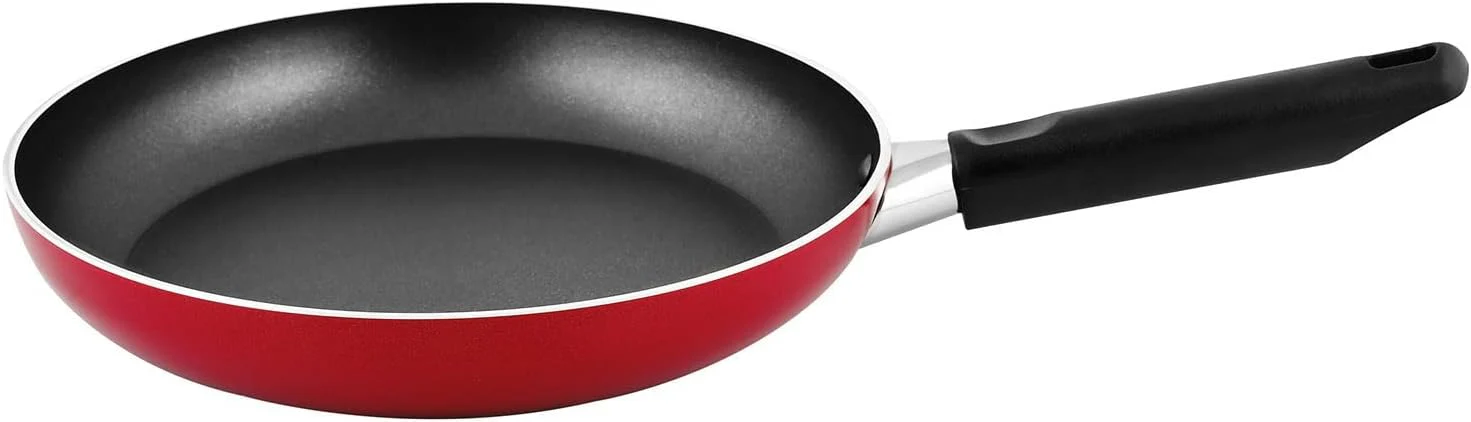 Prestige Classique 3X Ultra Tough Fry Pan, 10.25 Inch, 26 cm, Red