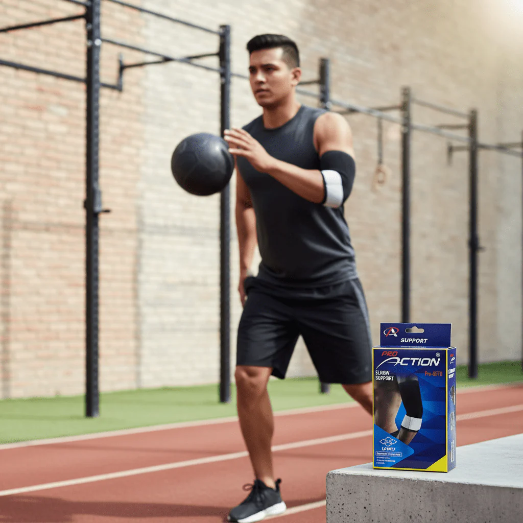 Pro Action Elbow Support | Dynamic Compression Sleeve | Pro-6570 - Image 2