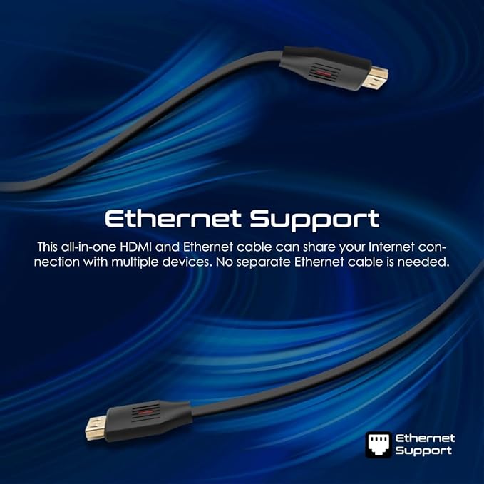 PROMATE HDMI 2.0 Cable, 4K@60Hz HDMI to HDMI Slim 1.5 meter Cable, 18 Gbps Bandwidth, ProLink4K60-150 - Image 5
