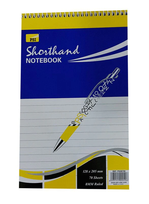 Psi Shorthand Notebook 70Sheets