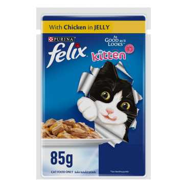 Purina Felix Kitten with Chicken in Jelly -85gram