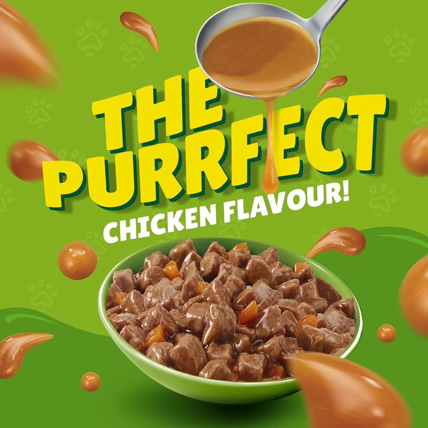 Purina Friskies Chicken Chunks In Gravy Wet Cat Food Pouch 85G - Image 2