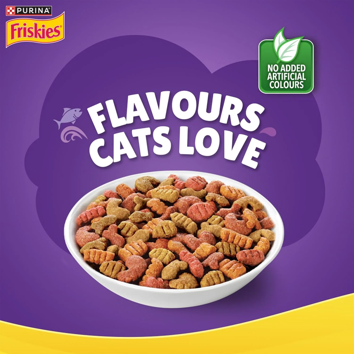 Purina Friskies Surfin Favourites Cat Dry Food - 1KG - Image 2