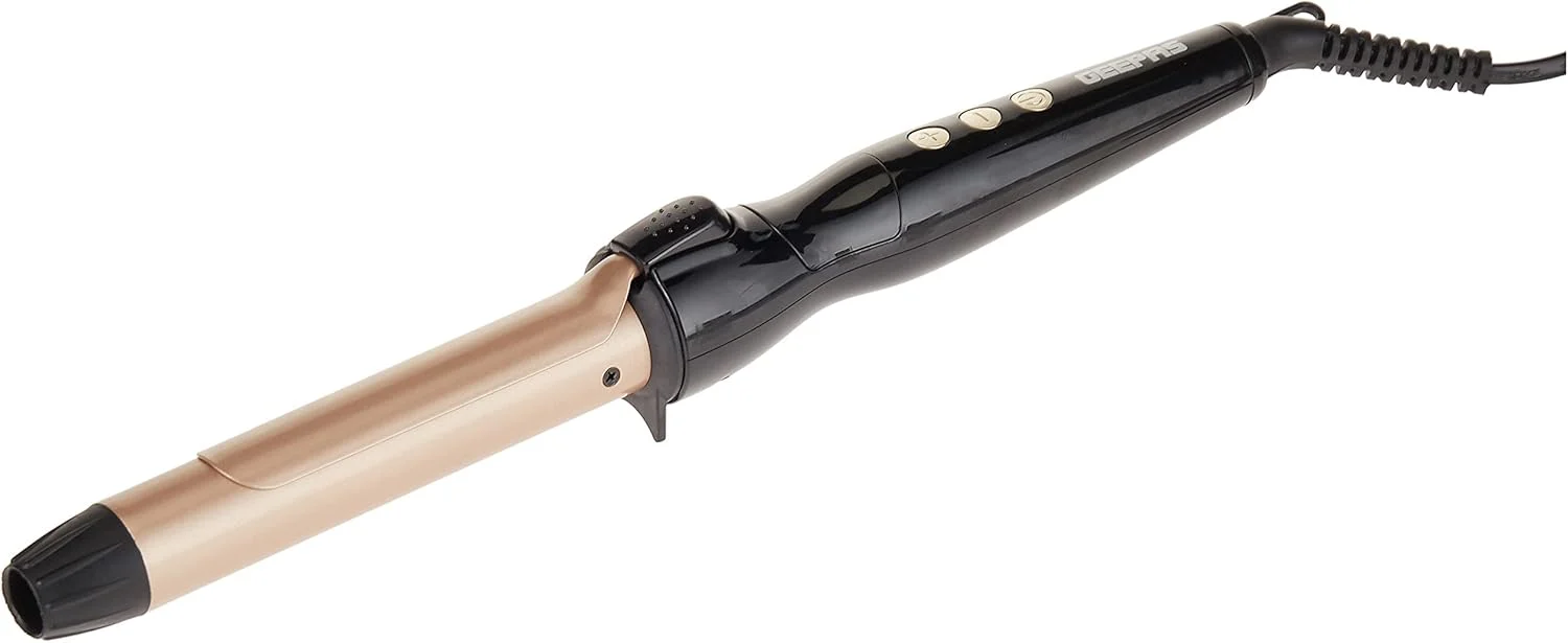 Geepas GHC86006 Instant Pro Curling Iron-60 Min Auto Shut Off - 6 Level Adjustable Temperature Levels with LED Display |Ideal for Styling Long & Medium Hairs - Image 2