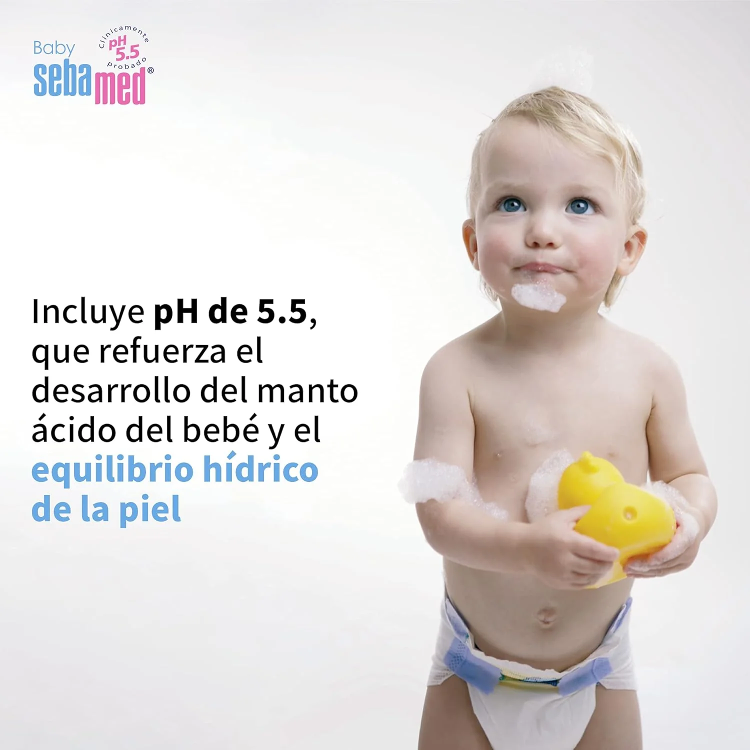 Sebamed Baby Bubble Bath 200ml – pH 5.5 with Chamomile - Image 2
