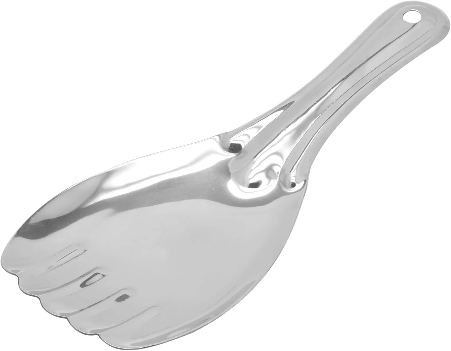 Raj 30cm Jumbo Rice Panja Spoon JRP001 – Heavy Duty Stainless Steel Server - Image 3