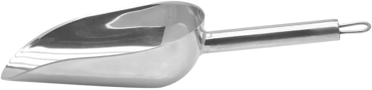 Raj 2.5 Inch Stainless Steel Heavy Scoop with Pipe Handle – PHHS06