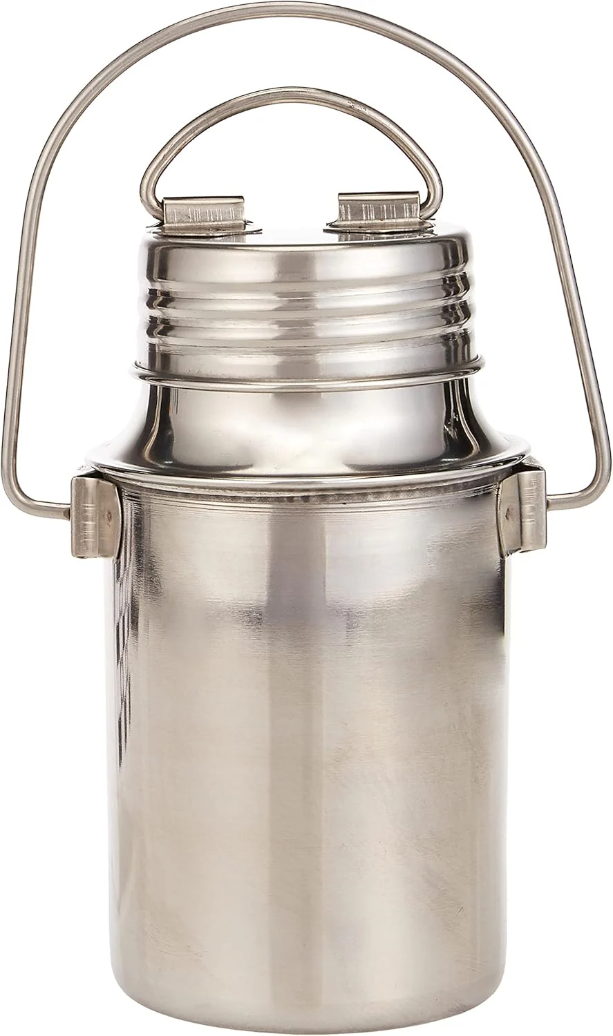 Raj Screw Lid Storage Container, Silver, SB02.5, Oil Container , Milk Container Food Storage , Cereals, Pulses, Spices & Flour Storage-2500ML