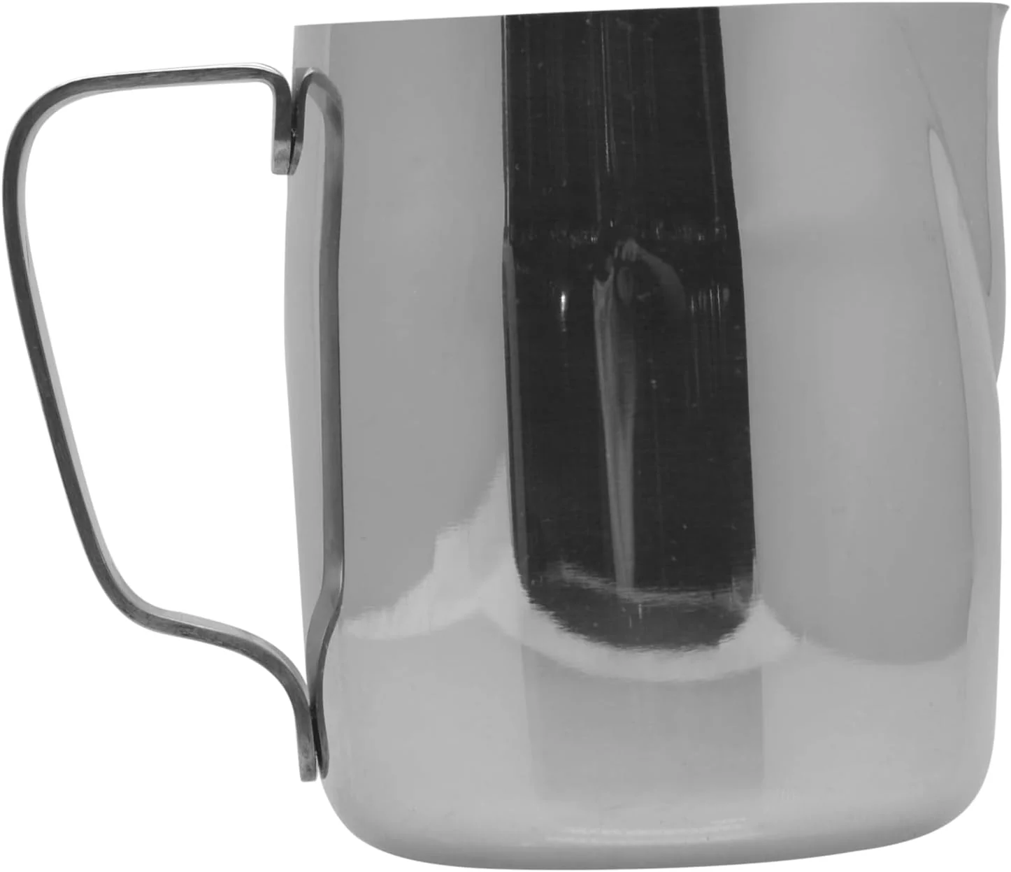 Raj Stainless Steel Catering Milk Frothing Cup CMCF14 Espresso Steaming Pitcher, Coffee Frothing Pitcher Milk Jug Cappuccino Latte Art Cup-414ML - Image 2