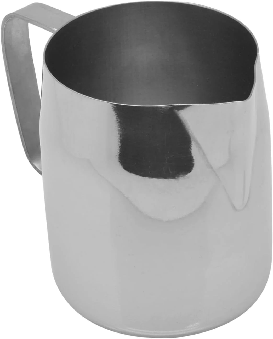 Raj Stainless Steel Catering Milk Frothing Cup CMCF14 Espresso Steaming Pitcher, Coffee Frothing Pitcher Milk Jug Cappuccino Latte Art Cup-414ML - Image 4