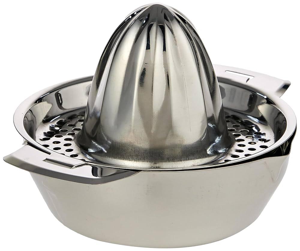 Raj Stainless Steel Lemon/Orange Juicer 13.5cm*10cm- RSLJ01