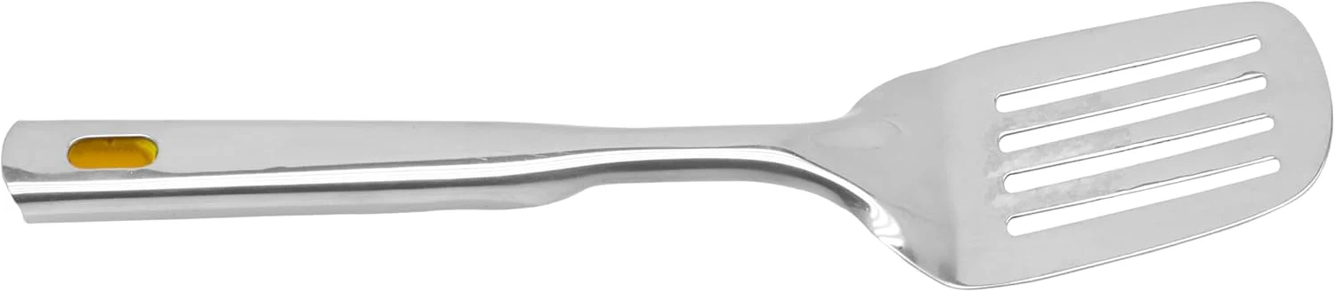 Raj Stainless Steel Prince Turner - Grey, 26.5 cm, VPT001, Cooking Turner , Pancake Flipper , Omlete Flipper - Image 3