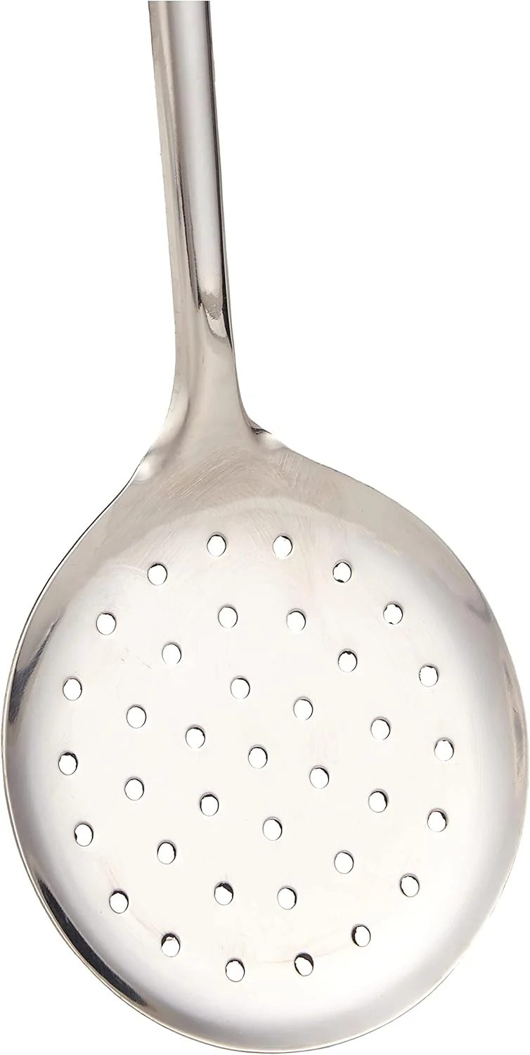Raj Stainless Steel Queen Skimmer, 37.5 cm, VQS002, Fryer Food , Pasta Skimmer , Spaghetti Skimmer , Noodle Skimmer , Fries Skimmer , Fries Skimmer - Image 2