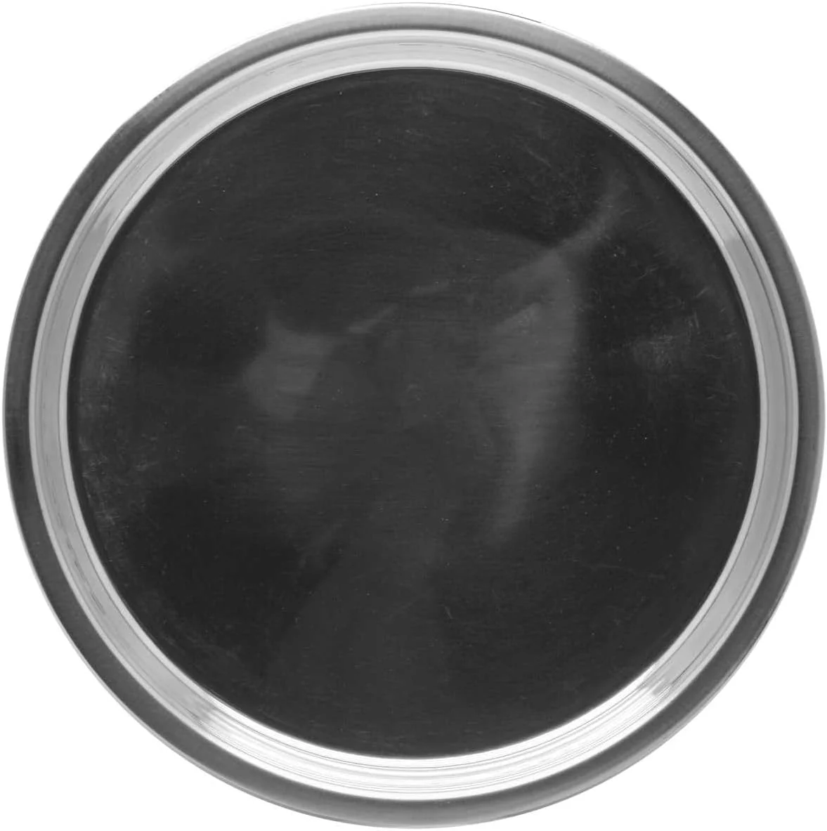 Raj Stainless Steel Round Dinner Plate Silver TP0012 Serveware Rice Plate-28CM - Image 4