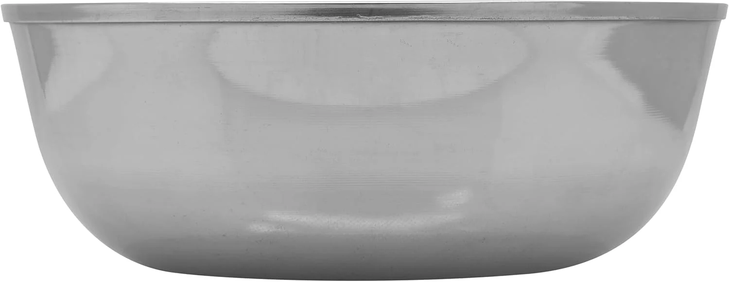 Raj Stainless Steel Serving Round Bowl MV0008 Curry Bowl Salad Bowl Side Bowl Dessert Bowl-15CM