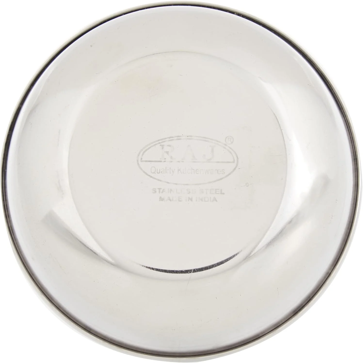 Raj Stainless Steel Serving Round Bowl MV05.5Curry Bowl Salad Bowl Side Bowl Dessert Bowl-10CM - Image 4