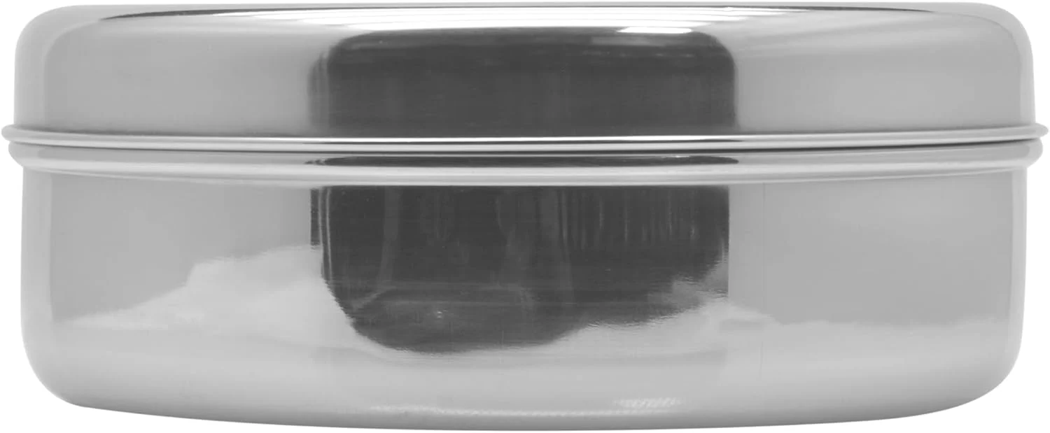 Raj Stainless Steel Storage Box PD0010 Nuts Bowl Food Container Serving Bowl Lunch Box-17.5CM - Image 2