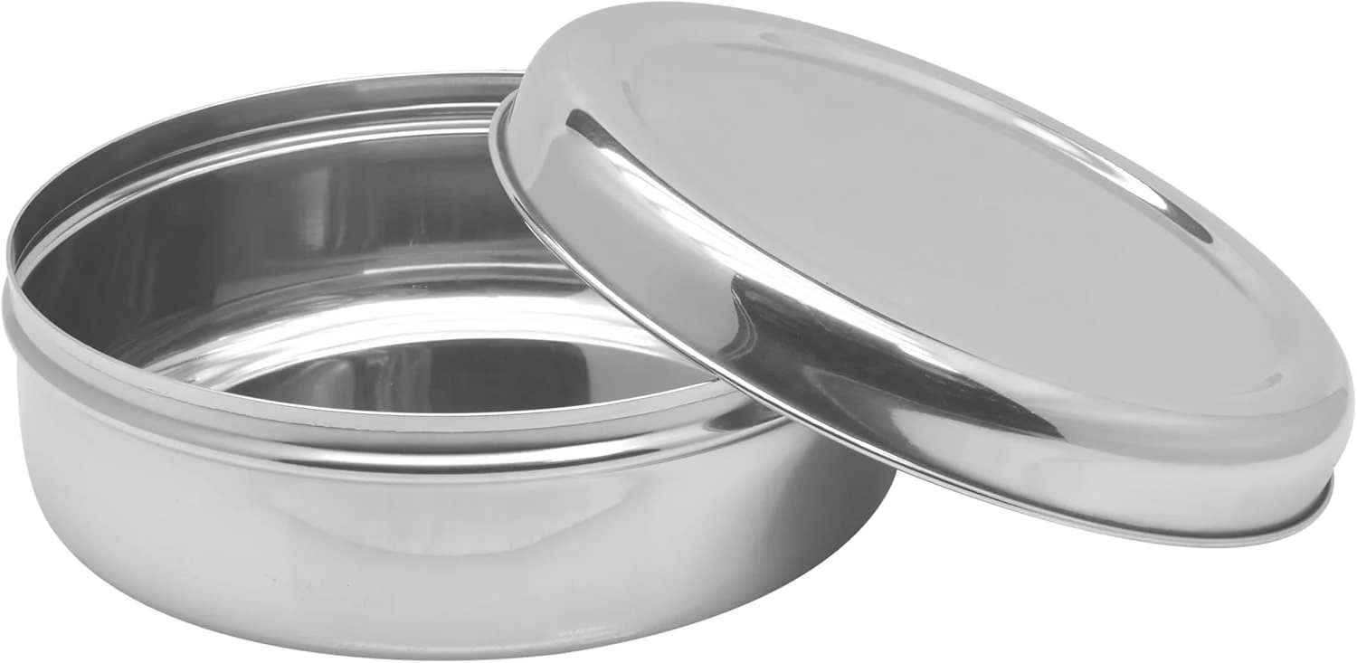 Raj Stainless Steel Storage Box PD0010 Nuts Bowl Food Container Serving Bowl Lunch Box-17.5CM - Image 3