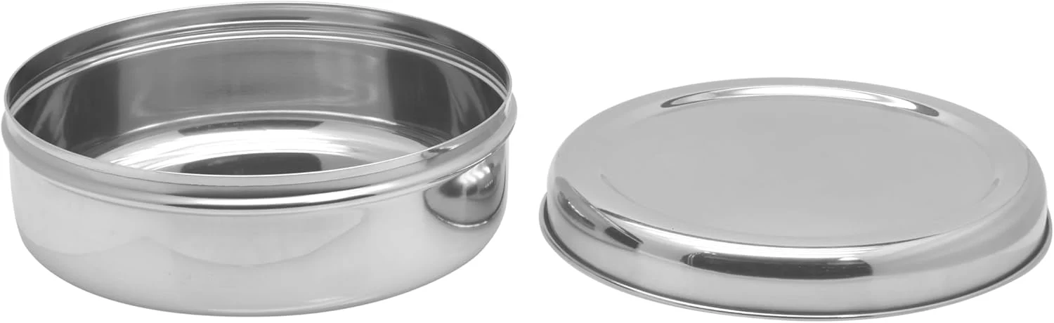 Raj Stainless Steel Storage Box PD0011 Nuts Bowl Food Container Serving Bowl Lunch Box-18.5CM - Image 2