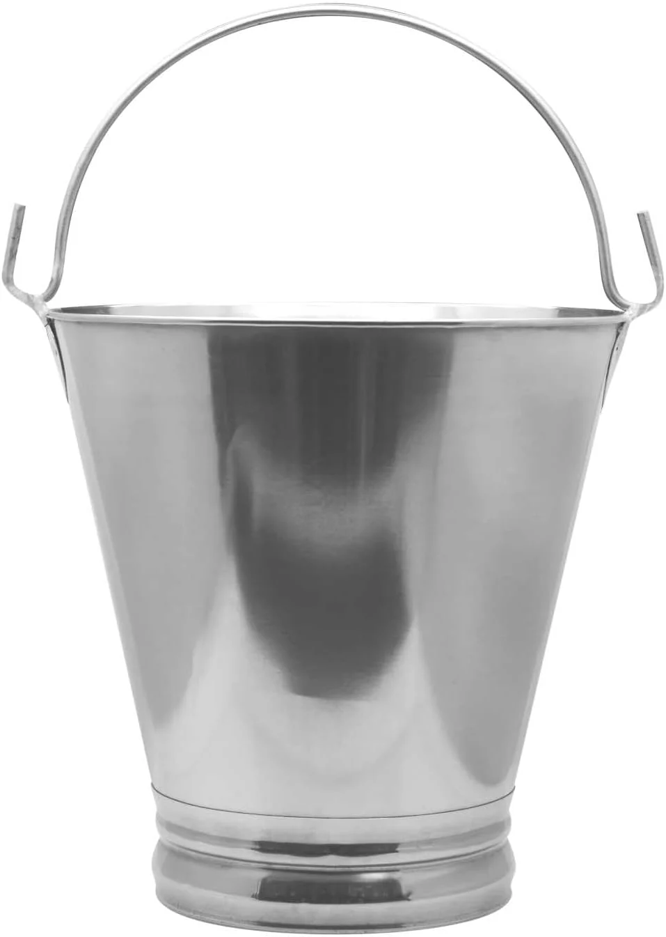Raj Steel Bucket SB0000 Water Bucket Storage Container Bathroom Accessories-3.5 Liter - Image 2