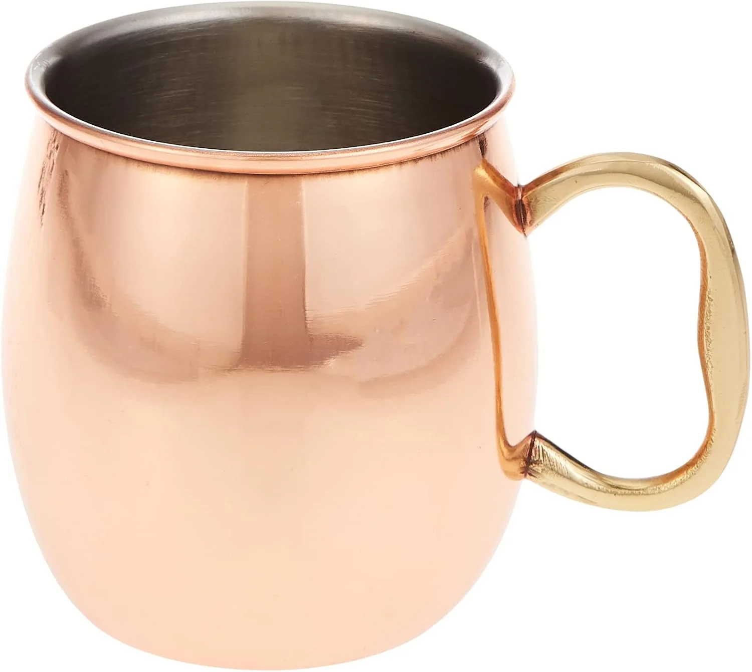 Raj Steel Copper Plated Moscow Mule Mug SMMM01 Cocktail Mug  Barware Juice Mug-500ML