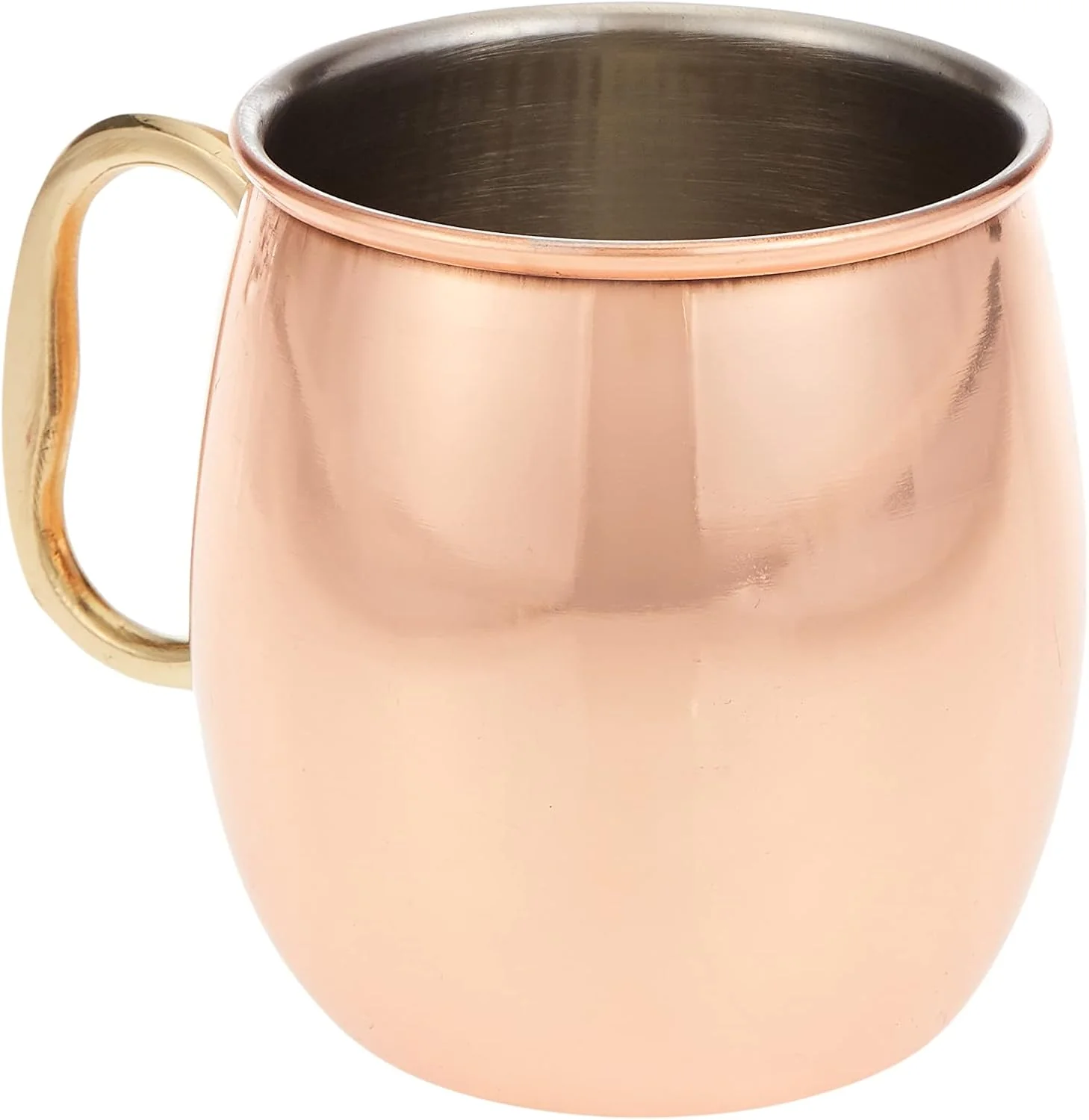 Raj Steel Copper Plated Moscow Mule Mug SMMM01 Cocktail Mug  Barware Juice Mug-500ML - Image 2