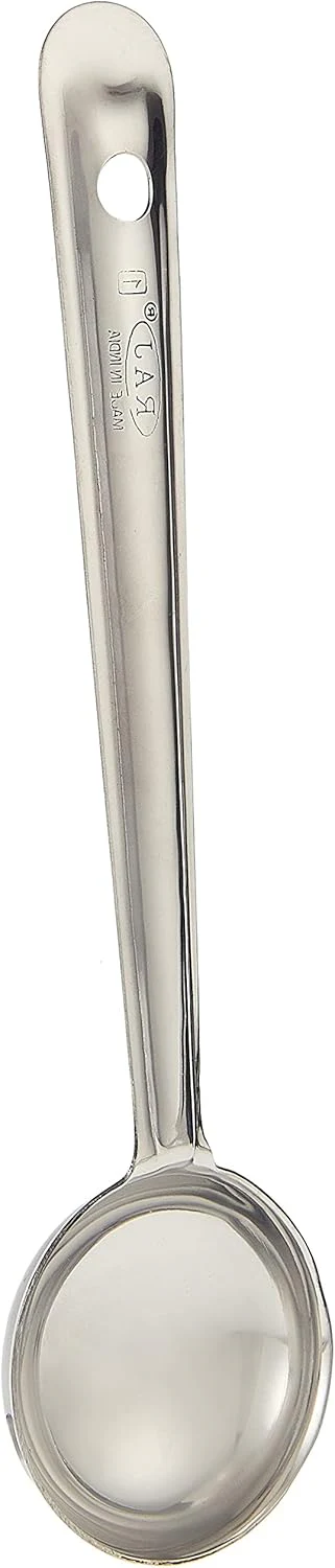 Raj Steel Flare Laddle , 23 CM , Silver, FL0001, Curry Server , Soup Server , Milk Laddle , Serving Spoon - Image 2