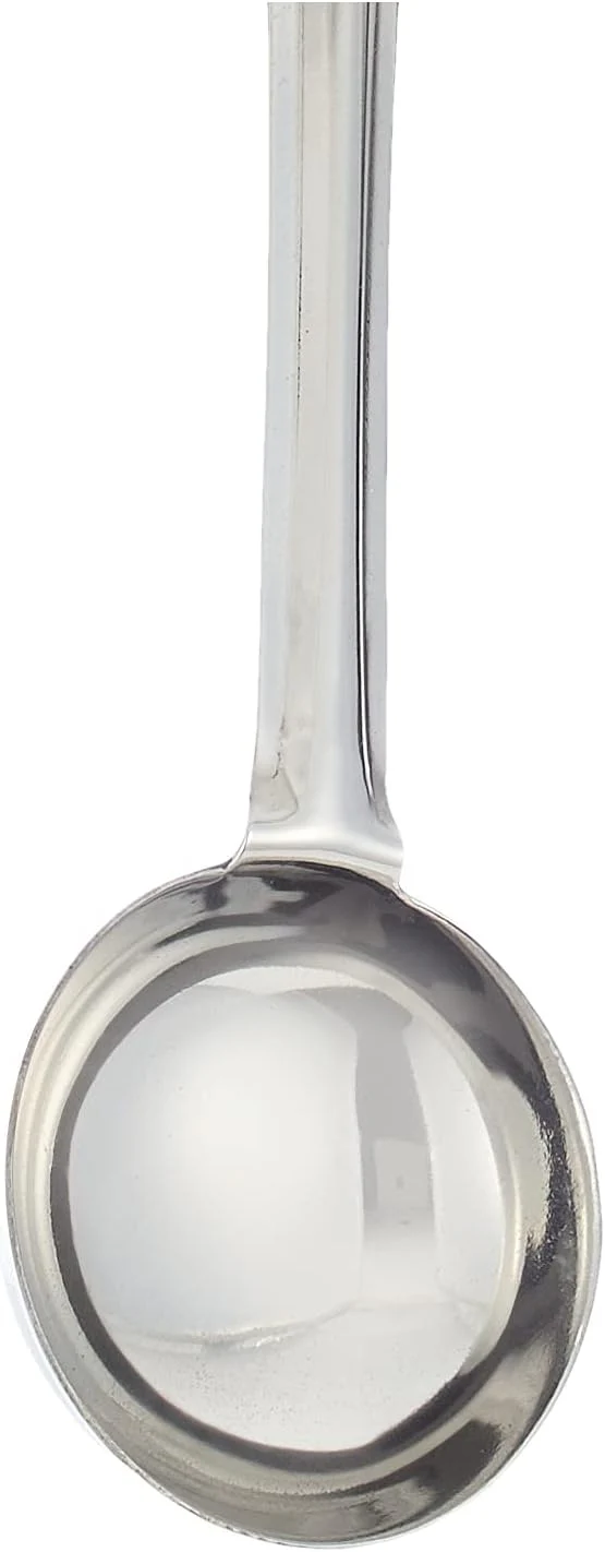 Raj Steel Flare Laddle , 30 CM , Silver, FL0004, Curry Server , Soup Server , Milk Laddle , Serving Spoon - Image 2