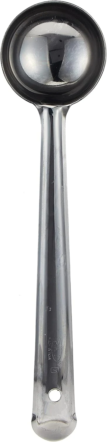 Raj Steel Flare Laddle , 35 CM , Silver, FL0007, Curry Server , Soup Server , Milk Laddle , Serving Spoon - Image 3