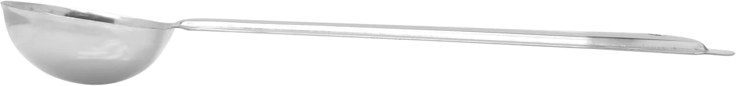 Raj Steel Flare Laddle , 37 CM , Silver, FL0008, Curry Server , Soup Server , Milk Laddle , Serving Spoon - Image 3