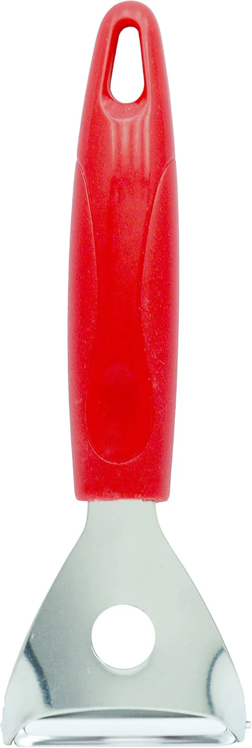 Raj Steel Handle Y Shape Peeler,  Potato Peeler  Apple Peeler Vegeteable Peeler- 23.5cm-Red