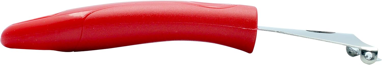 Raj Steel Handle Y Shape Peeler,  Potato Peeler  Apple Peeler Vegeteable Peeler- 23.5cm-Red - Image 4